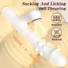 Вибратор с вращательными и лижущими функциями – 23.5 cm (9.25″) — Фото 6