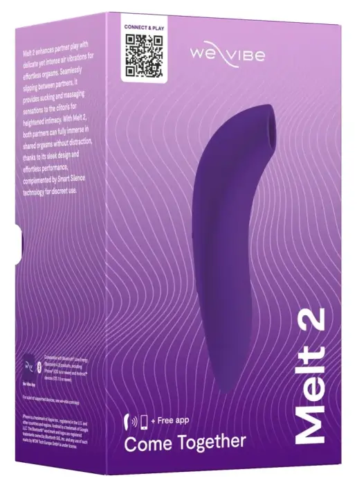 We-Vibe Melt 2 воздушно-импульсный стимулятор – 13.8 см (5.4″) – фиолетовый