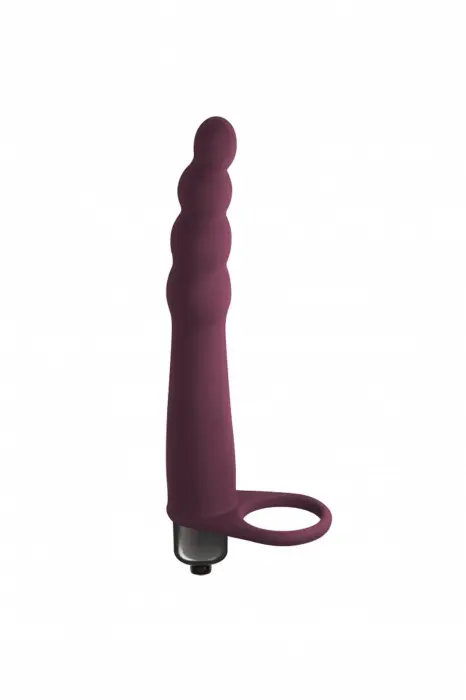Lola Games Pure Passion Bramble strap-on vibrators – 16.5 cm (6.5″) – sarkans Foto 2