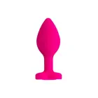 ToDo Anal Plug Diamond Heart – 7 cm – Rozā Foto 3