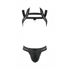 Passion Jacob Harness Set – Black – XXL/XXXL — Photo 3