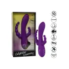 Long Beach Bootylicious trīskāršās darbības vibrators – violets — Foto 5