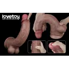 Dual Layered Platinum Silicone Dildo – 29 cm (11.5″) – Realistic — Photo 18