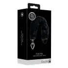Fox Tail with Metal Butt Plug – Black — Photo 1