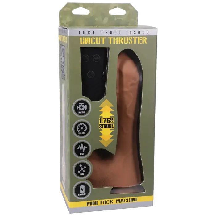 Uncut Thruster Mini вибратор с функцией толчков