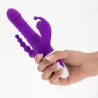 CRUSHIOUS WRANGLER universālais vibrators – 23 cm (9″) – rozā — Foto 12