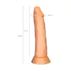 A-TOYS Toon Realistic Dildo – 17.5 cm (7″) – Skin — Photo 5