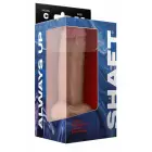 SHAFT Model C dviejų sluoksnių dildo – 19 cm (7.5″) – žalias — Nuotrauka 1