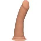 Slim D - Realistlik ULTRASKYN dildo munanditega – 15 cm (6″) – nahavärv — Foto 3