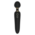 Elite Dubultais wand vibrators – 23 cm (9″) – melns — Foto 1