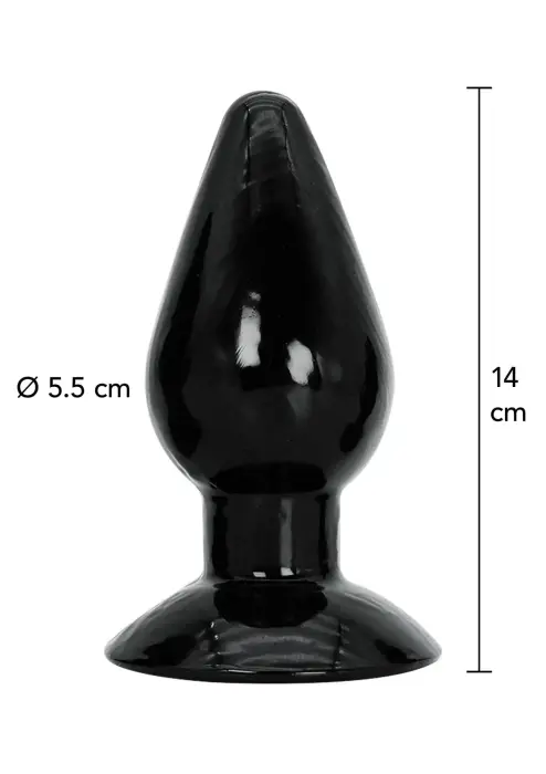 Анальная пробка – L – 14 cm – Черная