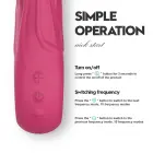 Lovesecret Premium G-Spot Vibrator – 22 cm (8.5″) – Pink — Photo 5