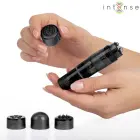 INTENSE Kurt Mini Massager Black - 4 Interchangeable Heads, Compact Design — Foto 2