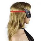 Bondage Fetish Masquerade Mask – эротическая маска на глаза для ролевых игр – резинка — Фото 8