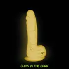 Addiction Brandon pimedas helendav dildo – 19 cm (7.5″) – roosa — Foto 6
