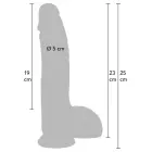 Реалистичный дилдо – 23 cm (9″) – Телесный — Фото 11
