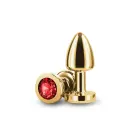 Rear Assets Anal Plug – XS – Gold — Photo 1