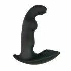 TOYJOY Dynamic Duke Ribbed Silicone Intimate Massager – 13 cm – Black — Photo 1