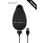 Irresistible Collection gaisa pulsa klitora stimulators – melns Foto 4