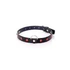Fetish B - Series Collar - 2 cm. red crystal Foto 1