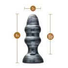 JET STEALTH CARBON METALLIC BLACK дилдо – 16.5 см (6.5″) – Черный Фото num