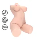 Bodyforms Lyla Rose Posable Dual Entry Vibrating Model 21kg Flesh — Nuotrauka 1