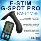 E-Stim Pro G-punkta pantiju vibrators – 12 cm (4.7″) – melns Foto 8