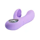 PRETTY LOVE CANROL USB vibratorius – 18 cm (7″) – mėlynas — Nuotrauka 4