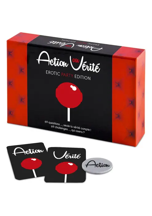 Action/Verite Erotic Party Edition tõe või väljakutse mäng