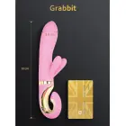 Gvibe Grabbit jänese vibraator – 22 cm (8.7″) – roosa — Foto 5