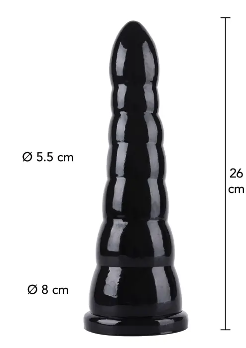 Extreme Anal Cone – 26 cm (10.2″) – Black