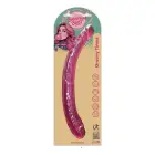 Bubblegum Blast Groovy Times – želee kahepoolne dildo – roosa – 37,5 cm — Foto 1