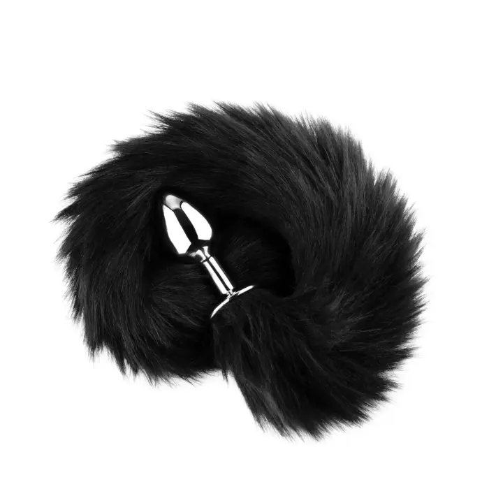 Plug-Fox uodegos analinis kištukas – 6.5 cm – Juodas Photo