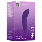 We-Vibe Melt 2 воздушно-импульсный стимулятор – 13.8 см (5.4″) – фиолетовый — Фото 1