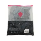 Denim šortsid "Tie Me Up" nöörimisega külgedel – mustad – L Photo