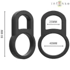 INTENSE Bobby Dual Silicone Performance Ring Black 8 cm — Photo 3