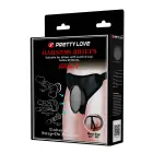 Pretty Love Fogg II Black Universal Harness Briefs Foto 6