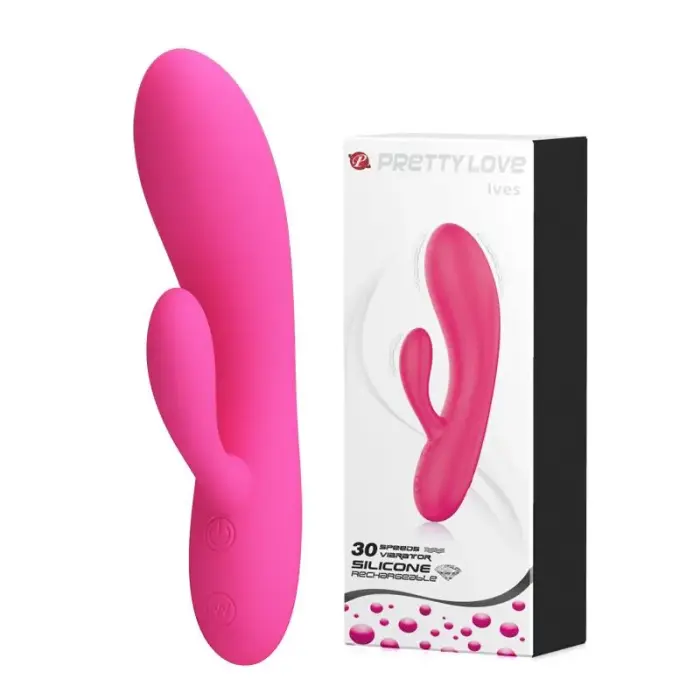 PRETTY LOVE IVES USB vibrators – rozā