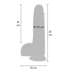 ToyJoy Get Real Foreskin Dildo – 20 cm (8″) — Photo 8