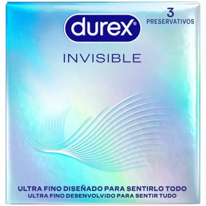 Durex Invisible ультратонкие презервативы – 3 шт.