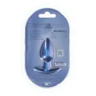 Glodus silikoninis analinis kištukas – M – 7.9 cm (3.1″) – Mėlynas — Nuotrauka 3