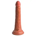 King Cock Elite KCE 7 divslāņu dildo – 21 cm (8.3″) – miesas krāsa — Foto 3