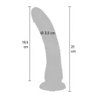 Get Real Realistic Dildo with Suction Cup – 21.6 cm (8.5″) – Skin — Photo 4