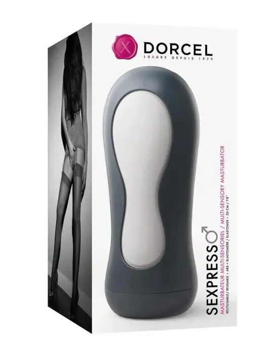 Мастурбатор Sexpresso – 20 cm – черный