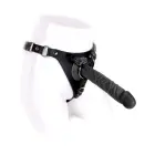Kiotos COX Strap-On Harness and Black Dildo Set – 23 cm — Photo 1