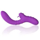 Intense Harry Flexible Personal Massager with Vibrating Tongue – Purple — Photo 5