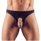 Svenjoyment meeste stringid peenise- ja munandiavadega – must – XL — Foto 2