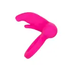 Triple Clit Flicker Recharge Vibrating Cock Ring – Pink — Photo 2