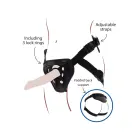 TOYJOY Strap-On Full Cover Harness – Black — Photo 7