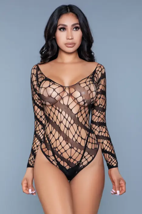 Let Me Love You bodis – juodas – One size
